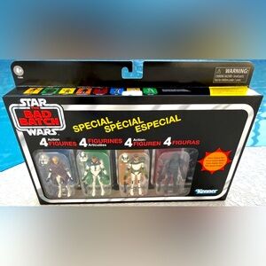 Star Wars 2021 The Vintage Collection The Bad Batch Special 4-pack Exclusive NIB